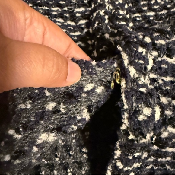 Yonetomi x Isetan Mitsukoshi Exclusive Wool Blend Knit Coat Japan Made 40 or 8 - Picture 9 of 16